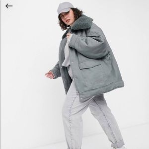 ASOS Curve Collared Jacket